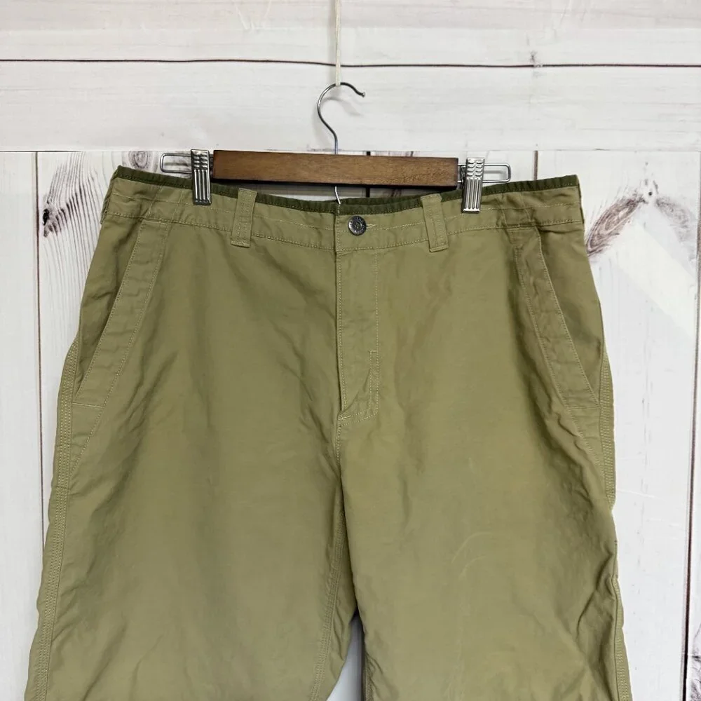 The North Face Men’s Pants 36‎ Khaki/Olive Stretch Canvas EUC